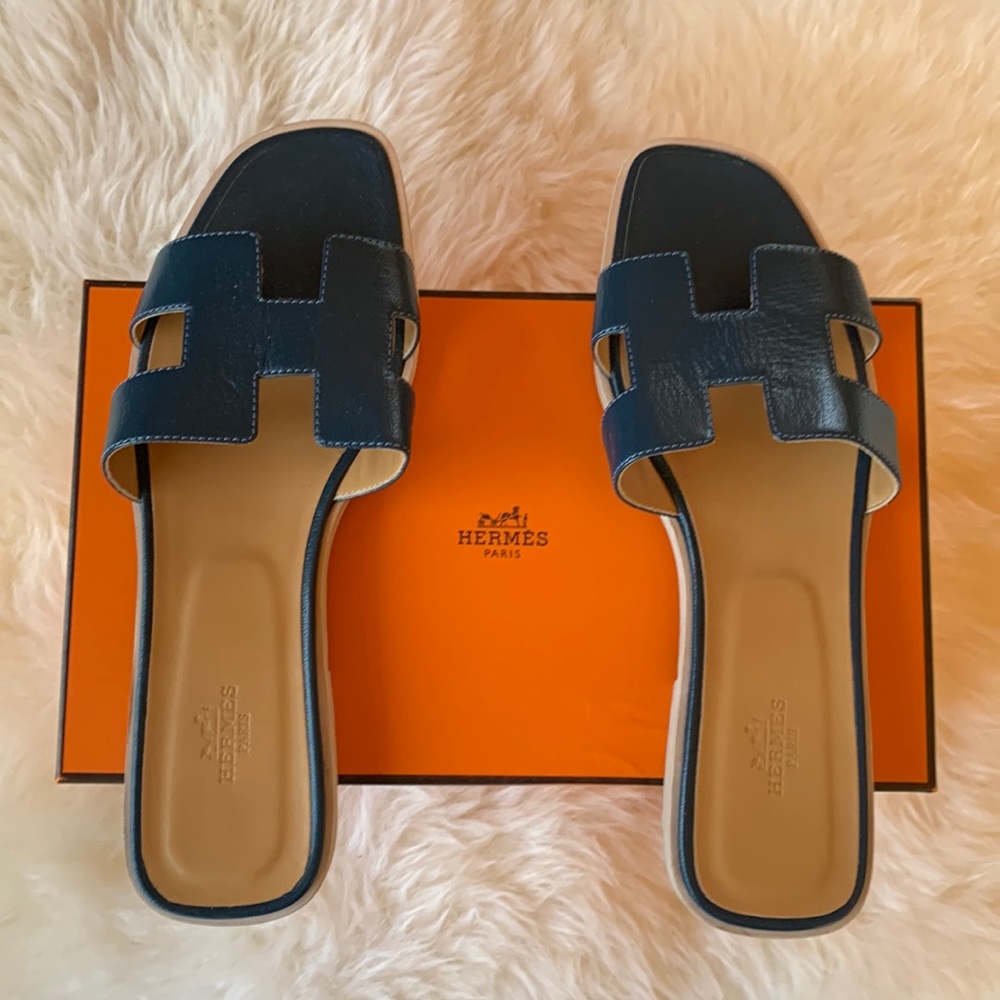 Hermes Oran sandals. Brand new with box